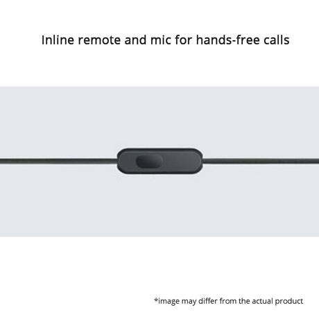 Sony MDR-EX155AP Wired Earphone with Inline Remote and Mic for Hands-free Calls, White-1