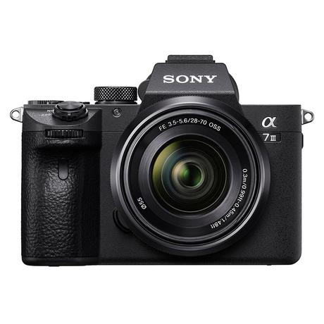 Sony Alpha ILCE-7M3K Full-Frame 24.2MP Mirrorless Digital SLR Camera with 28-70 mm Zoom Lens (4K Full Frame, Real-Time Eye Auto Focus, 4K Vlogging Camera, Tiltable LCD, Low Light Camera), Black-0