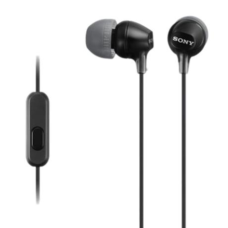Sony MDR-EX14AP Wired Earphone with Mic, Secure-fitting silicone earbuds with 1 Year warranty(Black)-6