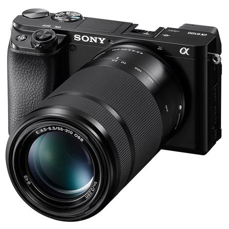 Sony Alpha ILCE 6100Y 24.2 MP Mirrorless Digital SLR Camera with 16-50 mm and 55-210mm Power Zoom Lens (APS-C Sensor, Fast Auto Focus, Real-time Eye AF, Real-time Tracking, 4K Vlogging Camera & Tiltable screen)-2