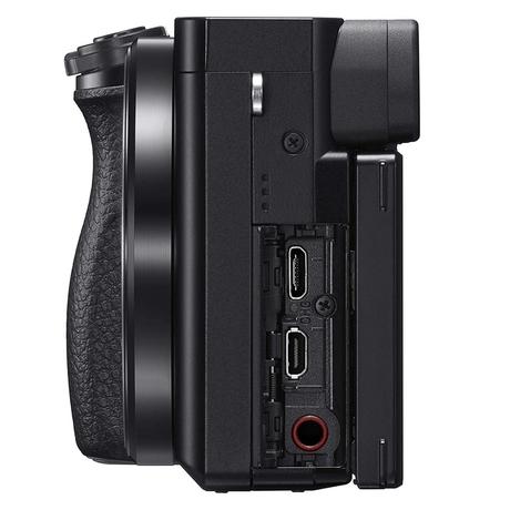 Sony Alpha ILCE 6100Y 24.2 MP Mirrorless Digital SLR Camera with 16-50 mm and 55-210mm Power Zoom Lens (APS-C Sensor, Fast Auto Focus, Real-time Eye AF, Real-time Tracking, 4K Vlogging Camera & Tiltable screen)-5