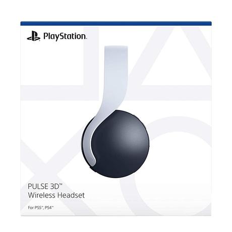 Sony Pulse 3D Bluetooth Wireless Headphone for PlayStation 5 with Fine-tuned for 3D Audio, White-1
