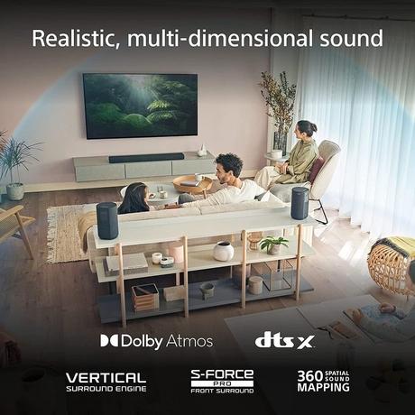 Sony HT-A3000 A Series Premium Soundbar 3.1ch 360 Spatial Sound Mapping surround sound Home theatre system with Dolby Atmos (Bluetooth, 360 Reality Audio ,HDMI eArc & Optical)-1