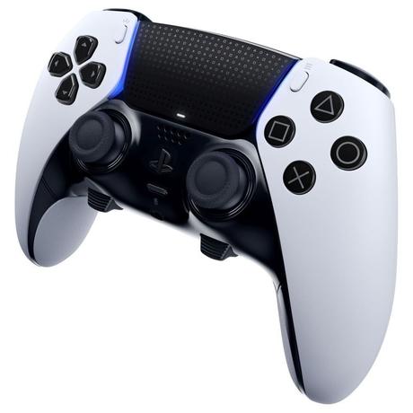 Sony PS5 DualSense Edge Wireless Controller with Changeable Stick Cap, White-2