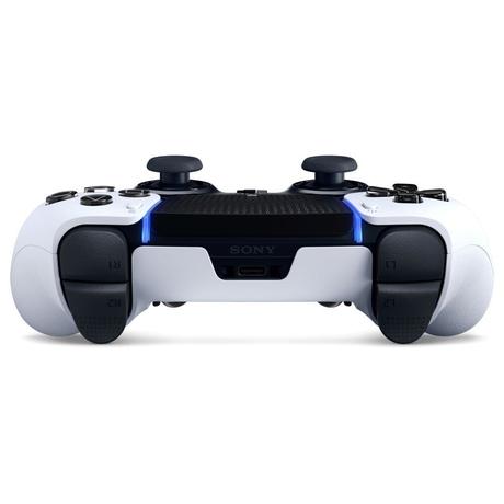 Sony PS5 DualSense Edge Wireless Controller with Changeable Stick Cap, White-3