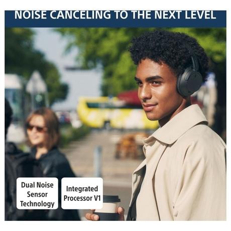 Sony WH-CH720N Over-the-Ear Bluetooth Headphone with Active Noise Cancellation, Upto 35 hrs of playtime, Quick Charging, Bluetooth v5.2, Google, Alexa Voice Assistant, Black-6