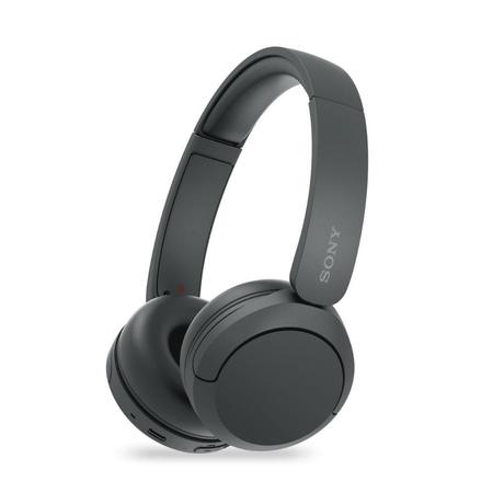 Sony WH-CH520, Wireless On-Ear Bluetooth Headphones with Mic, Up to 50 Hours of Playtime, Quick charging, Multipoint Connectivity, Fast Charge, Black-0