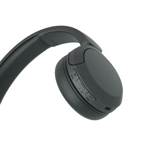 Sony WH-CH520, Wireless On-Ear Bluetooth Headphones with Mic, Up to 50 Hours of Playtime, Quick charging, Multipoint Connectivity, Fast Charge, Black-6