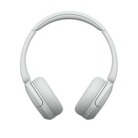 Sony WH-CH520, Wireless On-Ear Bluetooth Headphones with Mic, Up to 50 Hours of Playtime, Quick charging, Multipoint Connectivity, Fast Charge, White-1
