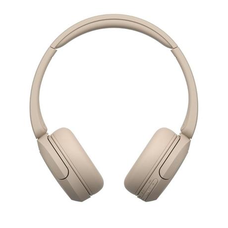Sony WH-CH520, Wireless On-Ear Bluetooth Headphones with Mic, Up to 50 Hours of Playtime, Quick charging, Multipoint Connectivity, Fast Charge, Taupe-6