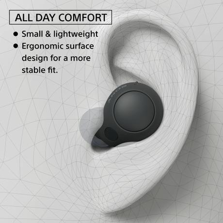SONY WF-C700N Lightest TWS ANC 20 Hr battery, In-Ear, 10 Min Quick Charge, Multi-Point Bluetooth Headset (Black, True Wireless)-5