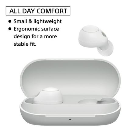 SONY WF-C700N Lightest TWS NC 20 Hr battery, In-Ear, 10 Min Quick Charge, Multi-Point Bluetooth Headset (White, True Wireless)-3