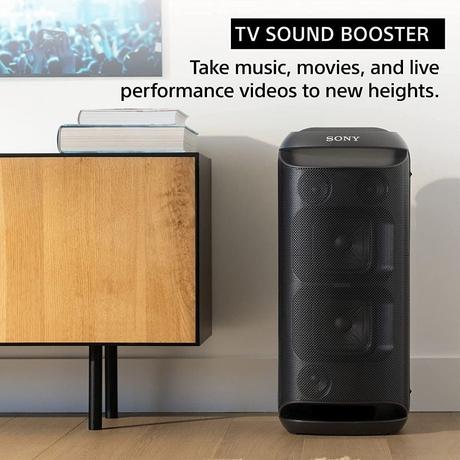 Sony SRS-XV800 X-Series Wireless Portable Bluetooth Karaoke Party Speaker IPX4 Splash-Proof with 25 Hrs Battery,TV Sound Booster,Built-in Handle & Wheels, Omnidirectional Sound and Ambient Lights -New-7