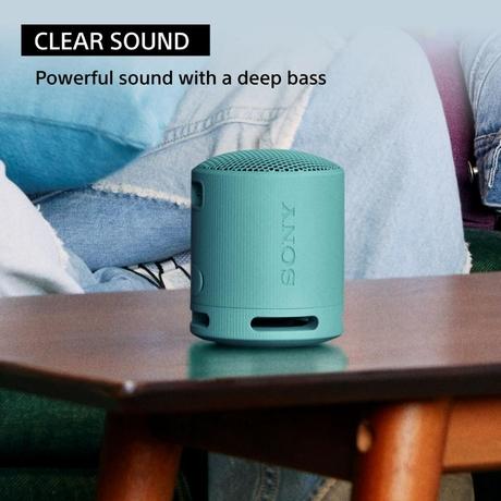 Sony Bluetooth Speaker SRS-XB100/LZIN, Blue-3