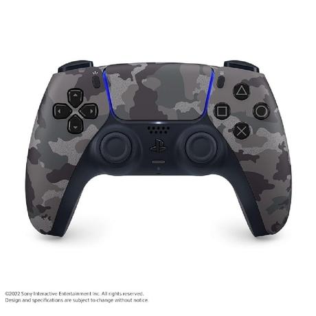 Sony PS5 DualSense Wireless Controller, Grey Camo-0
