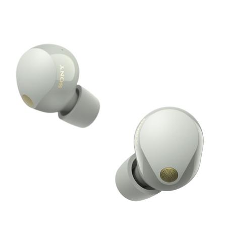 Sony WF1000XM5 TWS Earbuds with Up to 24 Hours Battery Life and Quick Charge, Active Noise Cancellation, Sliver-0