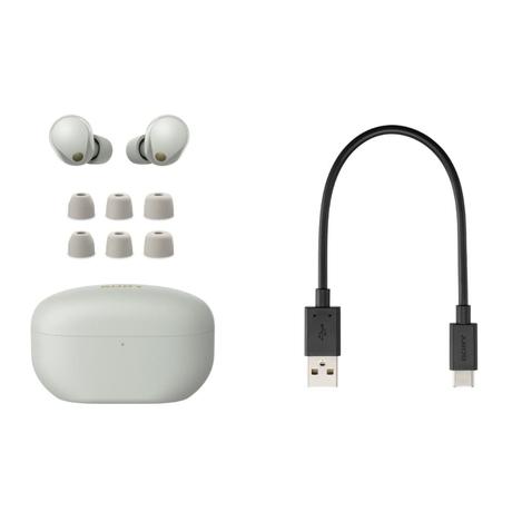 Sony WF1000XM5 TWS Earbuds with Up to 24 Hours Battery Life and Quick Charge, Active Noise Cancellation, Sliver-11