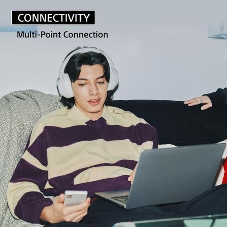 Sony ULT WEAR Headphones WH-ULT900N With Massive Bass, Noise Cancelling, 30 Hrs Battery, 10 Min Charge=5 Hrs Playback, 360 Reality Audio, Wind Noise Reduction, Multipoint Connect, Quick Access, Fast Pair - Black-6