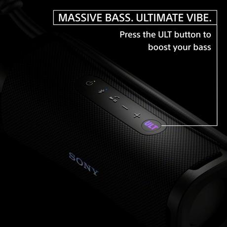 Sony ULT Field 1 Wireless Ultra Portable Bluetooth Compact Speaker with 12 hrs of Battery Life, IP67 Waterproof, Dustproof, Shockproof, Detachable Strap (ULT Button for Bass Boost) (SRS-ULT10) - White-2