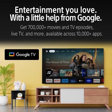 Sony BRAVIA 3 Series 139 cm (55 inches) 4K Ultra HD Smart LED Google TV, K-55S30, Black-1