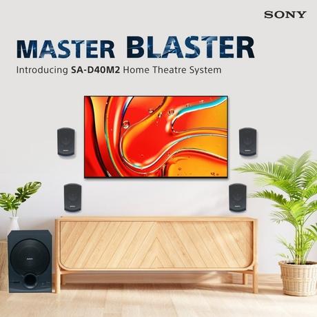 Sony SA-D40M2 4.1 Ch Home Theatre System with Bluetooth and USB Connectivity-1