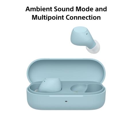 Sony WF-C510 Truly Wireless Bluetooth Earbuds with Mic, TWS, Up to 22 Hours Battery, Ambient Sound Mode, Small and Comfortable, IPX4 - Blue-1