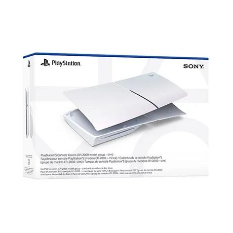 Sony PlayStation 5 Console Covers (Model Group - Slim), Chroma Pearl-3