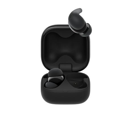 Sony LinkBuds Fit WF-LS910N Active Noise Cancelling Wireless Bluetooth Earbuds, Comfortable Fit with new supporters, High Call Quality with AI, Touchless Operation, Black-0