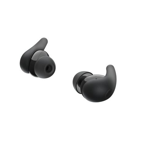 Sony LinkBuds Fit WF-LS910N Active Noise Cancelling Wireless Bluetooth Earbuds, Comfortable Fit with new supporters, High Call Quality with AI, Touchless Operation, Black-1