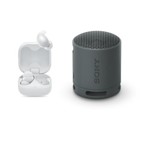 Sony LinkBuds Fit WF-LS910N Active Noise Cancelling Wireless Bluetooth Earbuds, Comfortable Fit with new supporters, High Call Quality with AI, Touchless Operation, White-3