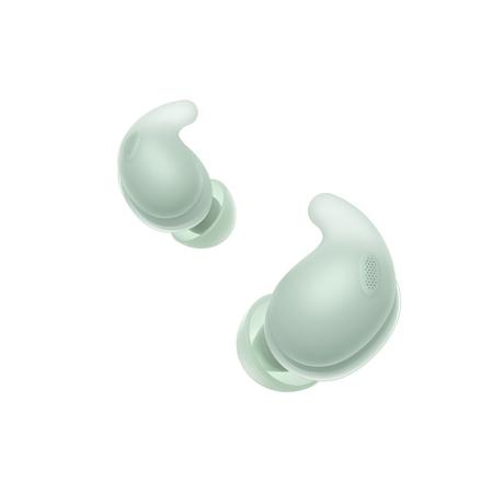 Sony LinkBuds Fit WF-LS910N Active Noise Cancelling Wireless Bluetooth Earbuds, Comfortable Fit with new supporters, High Call Quality with AI, Touchless Operation, Green-2