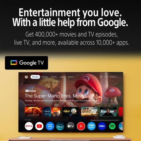Sony 126 cm (50 inch) BRAVIA 2 II 4K Ultra HD Smart LED Google TV, K-50S22BM2 (Black)-2