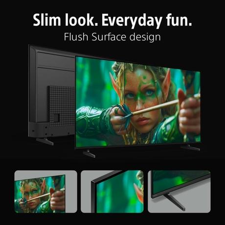 Sony 189 cm (75 inches) BRAVIA 2 4K Ultra HD Smart LED Google TV, K-75S25M2, Black-16