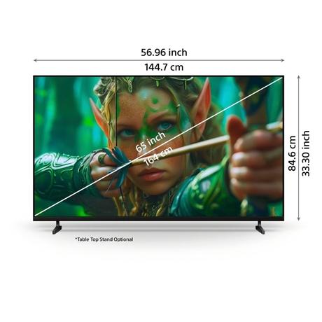 Sony 164 cm (65 inches) BRAVIA 2 4K Ultra HD Smart LED Google TV, K-65S25M2, Black-5