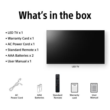Sony 139 cm (55 inch) BRAVIA 2 4K Ultra HD Smart LED Google TV, K-55S25M2, Black-4