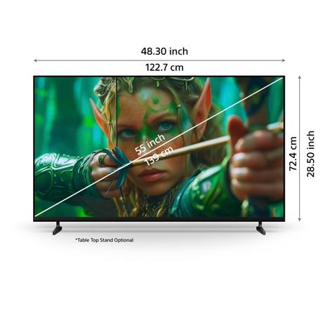 Sony 139 cm (55 inch) BRAVIA 2 4K Ultra HD Smart LED Google TV, K-55S25M2, Black-5
