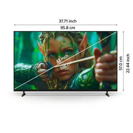 Sony 108 cm (43 inches) BRAVIA 2 4K Ultra HD Smart LED Google TV, K-43S25M2, Black-5