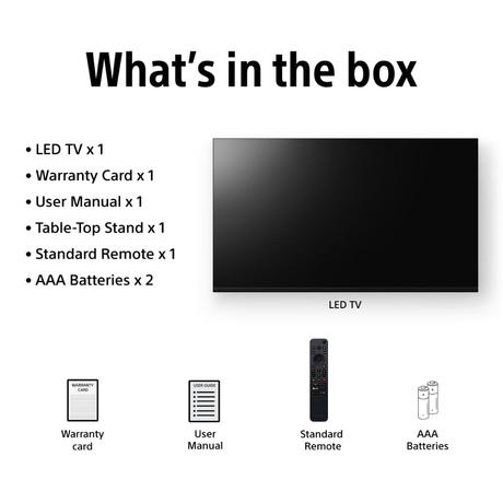 Sony 215 cm (85 inch) BRAVIA 5 4K Ultra HD AI Technology Smart Mini LED Google TV, K-85XR55A (Black)-4