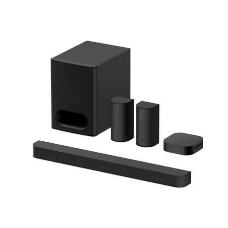 Sony Bravia Theatre System 6(HT-S60) Real 5.1ch 1000W,Dolby Atmos/DTS:X Soundbar Home Theatre with Powerful subwoofer & Wireless Rear Speakers,Voice Zoom3, BCA App, Bluetooth,HDMI eARC-0