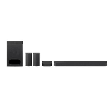 Sony Bravia Theatre System 6(HT-S60) Real 5.1ch 1000W,Dolby Atmos/DTS:X Soundbar Home Theatre with Powerful subwoofer & Wireless Rear Speakers,Voice Zoom3, BCA App, Bluetooth,HDMI eARC-1