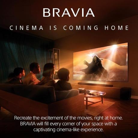 Sony Bravia Theatre System 6(HT-S60) Real 5.1ch 1000W,Dolby Atmos/DTS:X Soundbar Home Theatre with Powerful subwoofer & Wireless Rear Speakers,Voice Zoom3, BCA App, Bluetooth,HDMI eARC-9
