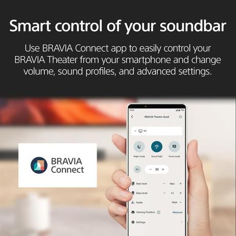 Sony Bravia Theatre Bar 6(HT-B600) 5.1(3.1.2) channel Dolby Atmos/DTS:X Soundbar with powerful Wireless subwoofer, 2-Upfiriing Speaker, Voice Zoom3, BCA App, Bluetooth, HDMI eARC, Remote Control-7