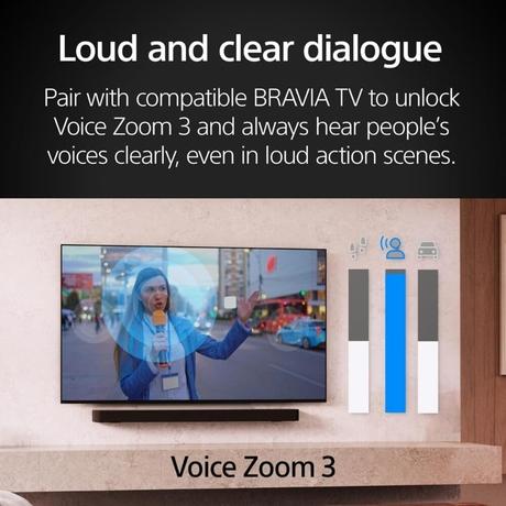 Sony Bravia Theatre Bar 6(HT-B600) 5.1(3.1.2) channel Dolby Atmos/DTS:X Soundbar with powerful Wireless subwoofer, 2-Upfiriing Speaker, Voice Zoom3, BCA App, Bluetooth, HDMI eARC, Remote Control-9