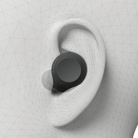 Sony WF-C710N, Digital Noise Cancelling Bluetooth Technology Earbuds with Touch Control, Up to 40 Hours Playtime with a Quick Charge of 5 Minutes, Ambient Sound Control, Black-3