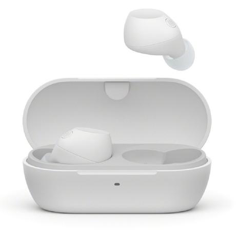Sony WF-C710N, Digital Noise Cancelling Bluetooth Technology Earbuds with Touch Control, Up to 40 Hours Playtime with a Quick Charge of 5 Minutes, Ambient Sound Control, White-0