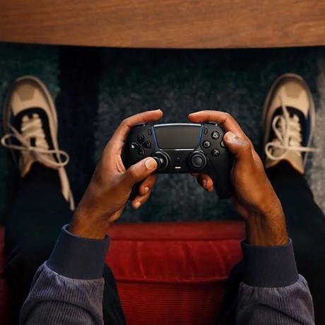 Sony DualSense Wireless Controller for PS5, PC, iMAC & Mobile, Midnight Black-2