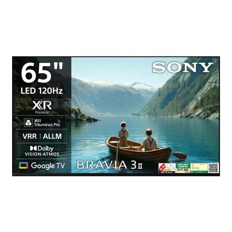 Sony 164 cm (65 inch) 4K Ultra HD Bravia 3 Smart TV, 65XR35M2-0