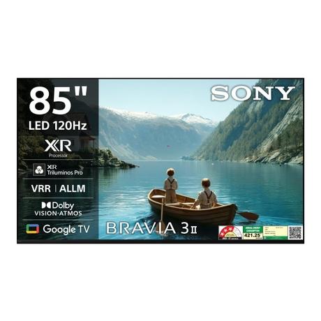 Sony 215 cm (85 inch) 4K Ultra HD Bravia 3 Smart TV, 85XR35M2-0