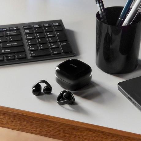 SONY WF-LC900 LinkBuds Clip Open-Ear Truly Wireless Earbuds, Comfortable & Secure Fit, Lightweight Clip-On Design, Touch Controls, Black-6