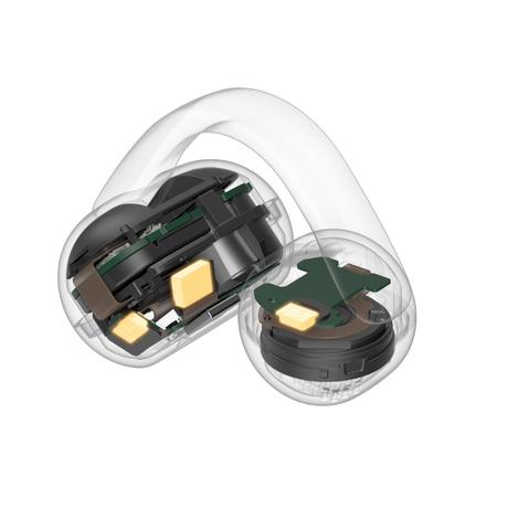 SONY WF-LC900 LinkBuds Clip Open-Ear Truly Wireless Earbuds, Comfortable & Secure Fit, Lightweight Clip-On Design, Touch Controls, Greige-3